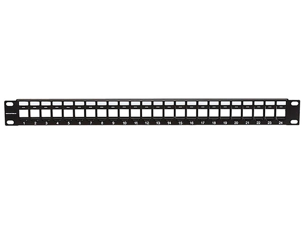 Monoprice 24-port Keystone Jack Panel