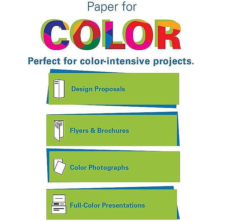 Hammermill Copier Digital Cover Stock 80 lbs. 17 x 11 Photo White 250 Sheets 120037