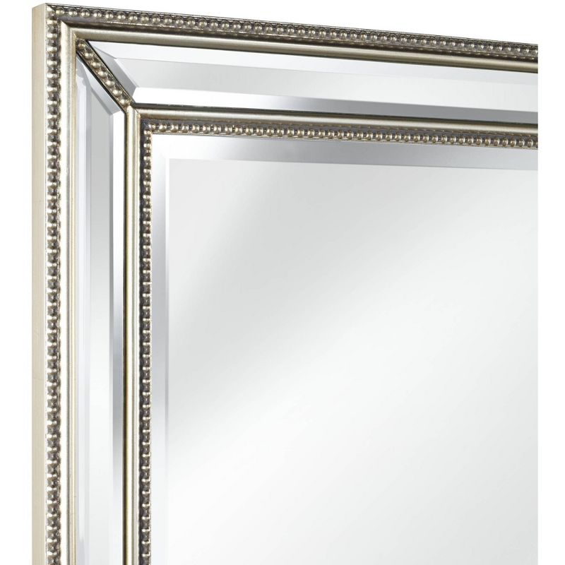 Uttermost Palais Silver 30" x 40" Beaded Wall Mirror