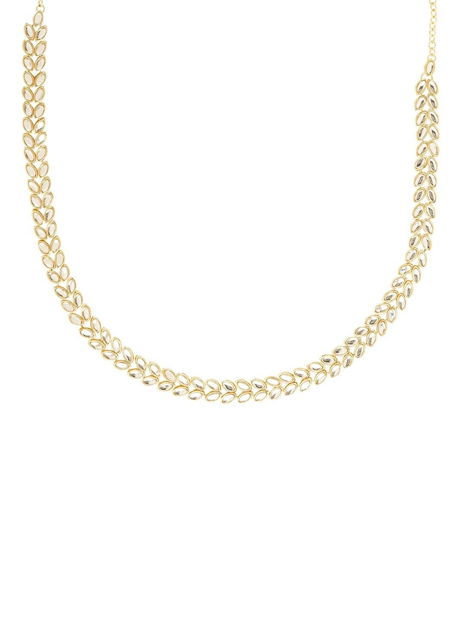 Teejh Jasvi Mirror White Waistband for Women