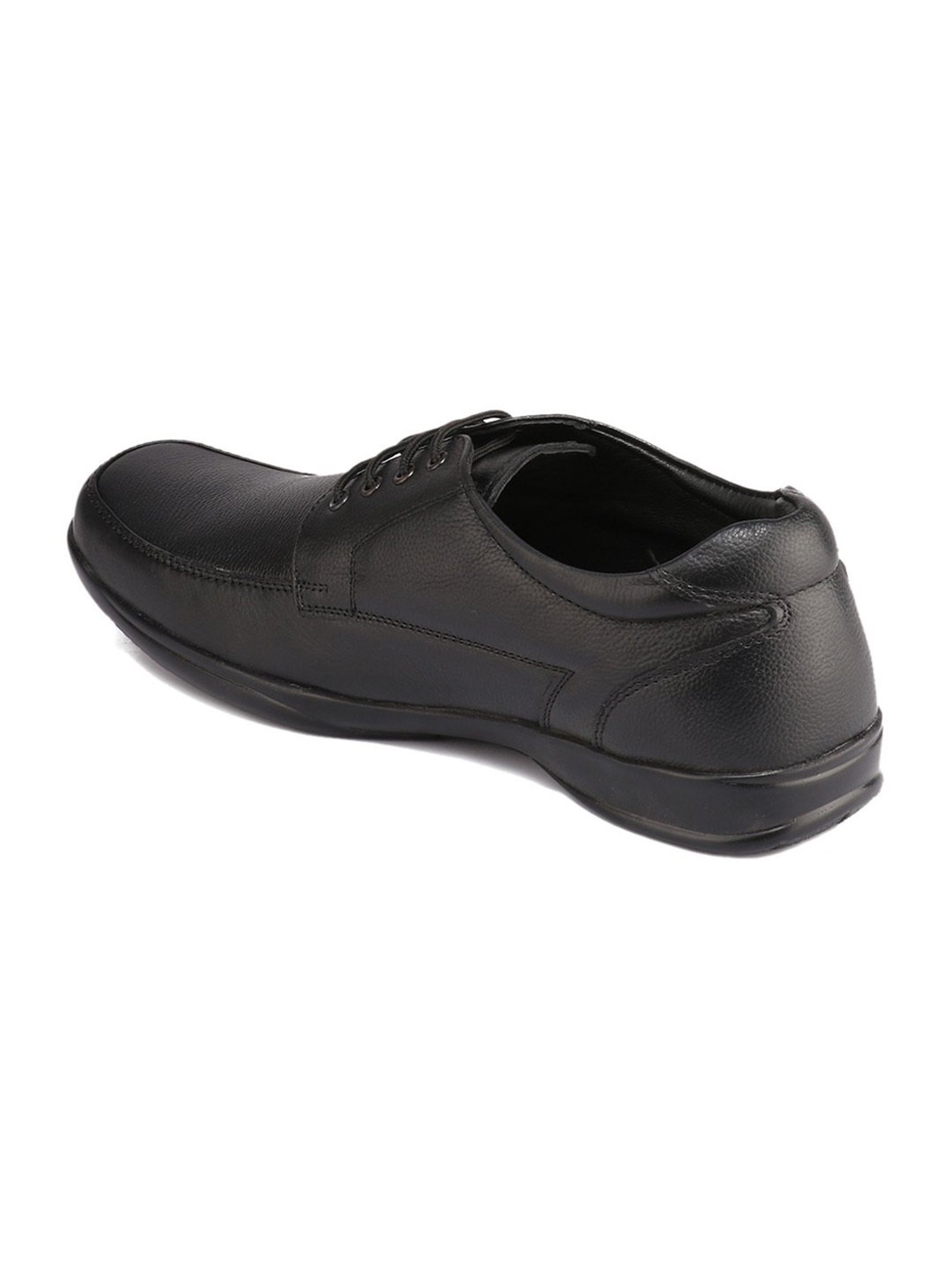 Red Chief Men's Black Derby Shoes