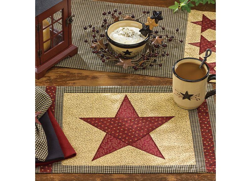 10 Pieces 14.4" Gold Leaf-Shaped Vinyl Placemats, Washable Table Mats Set for Party Decorations and Catering Events