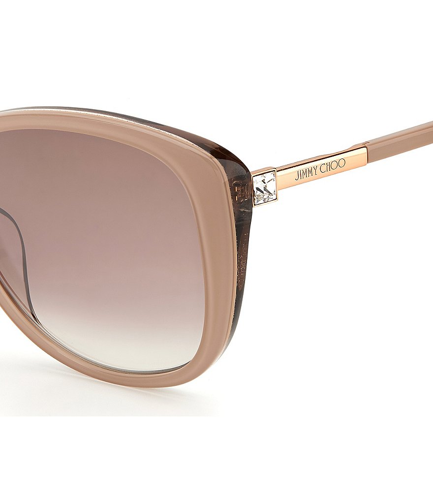 Jimmy Choo Aly Butterfly 57mm Sunglasses