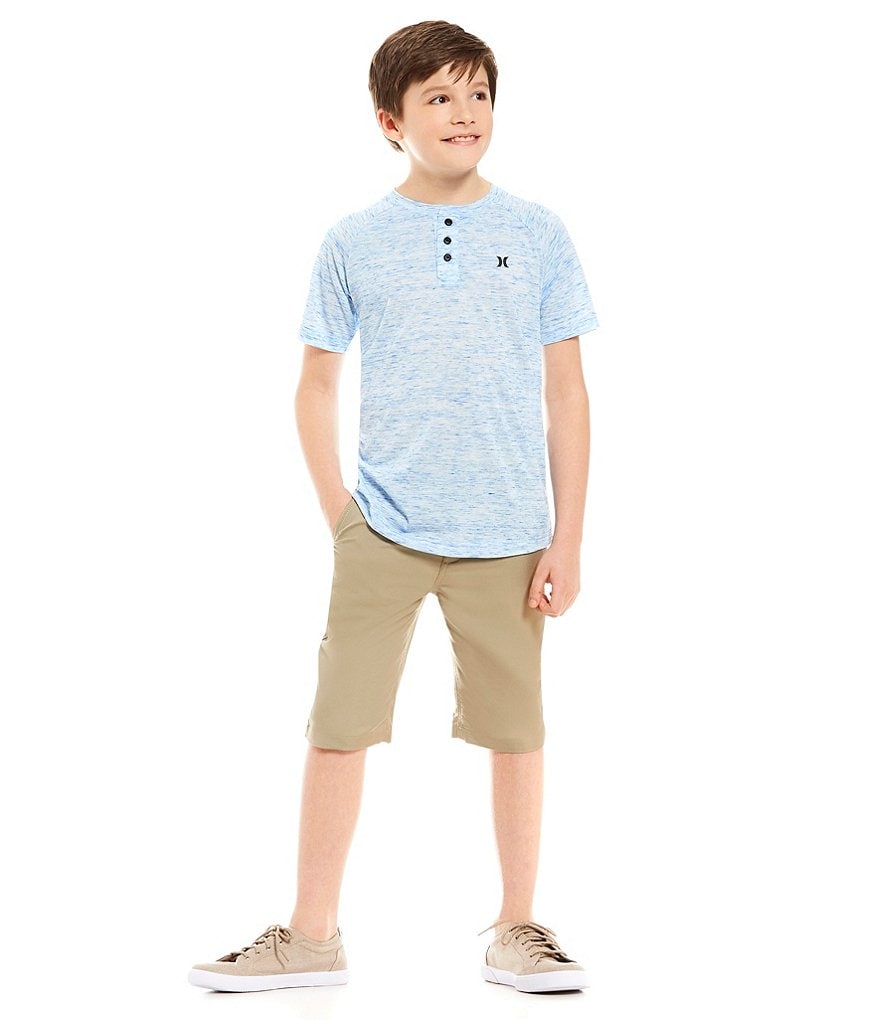 RVCA Big Boys 8-20 Camo Yogger Stretch Athletic Shorts