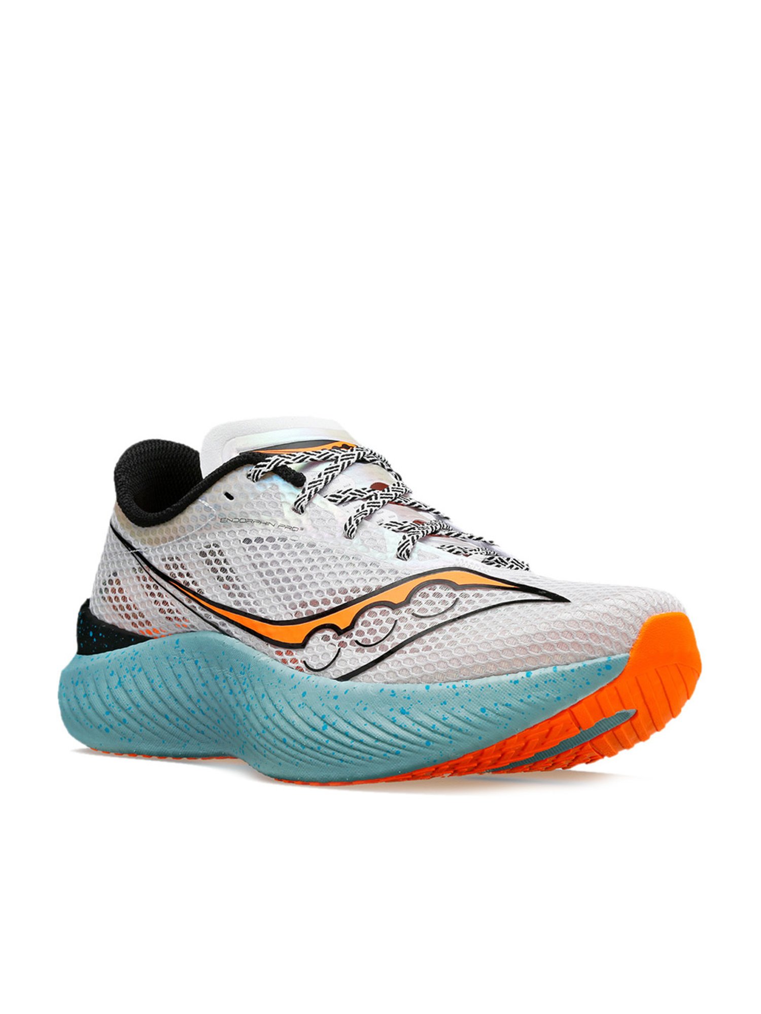 Saucony Men's Endorphin Pro 3 Off White Outdoor Shoes