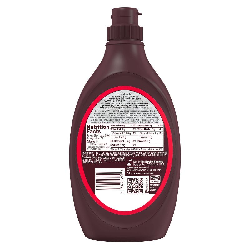 Hershey's Genuine Chocolate Syrup - 24oz