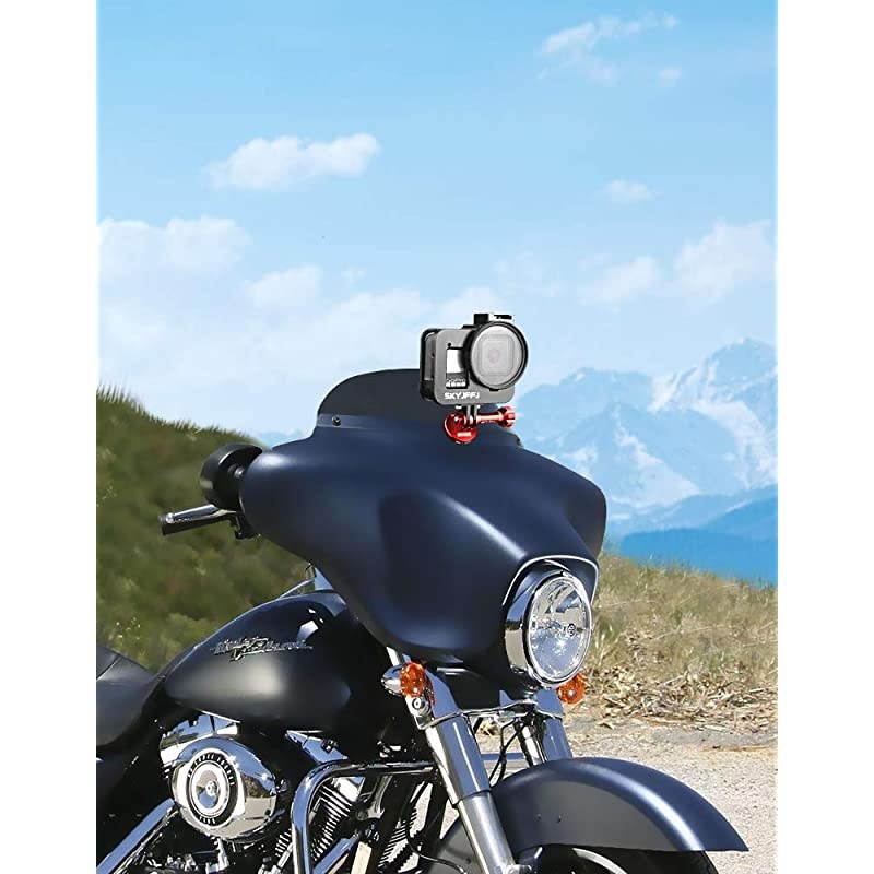 Mount AluminumAdapter Attachment Bolt Adapter for Monopod Mount with Aluminum CNC Thumbscrew Compatible Action Camera gopro Hero 8 Mount DJI OSMO RED