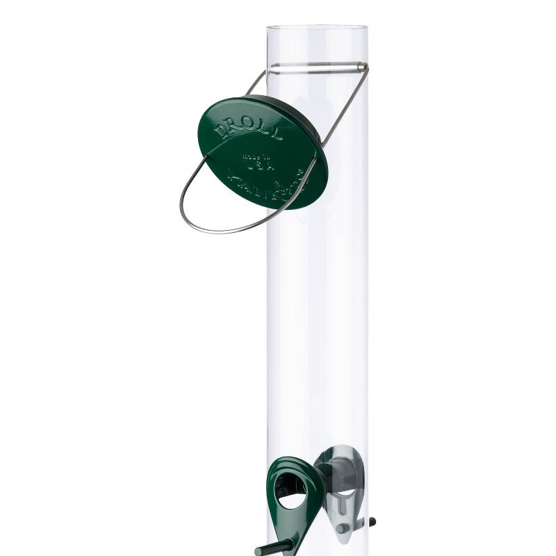 Droll Yankees Sunflower Squirrel Proof Domed Cage Bird Feeder - Green
