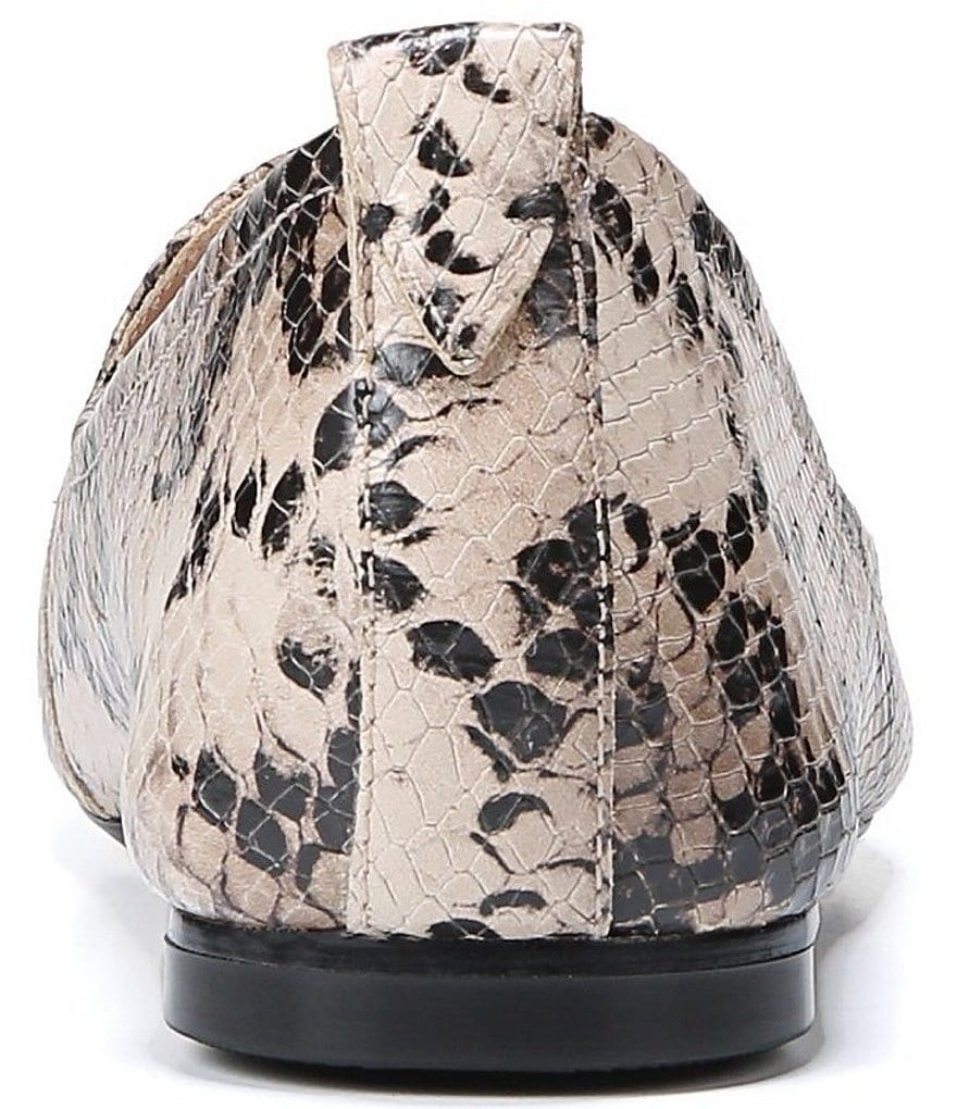 Trotters Harlow Lizard Patent Suede Leather Slip-Ons