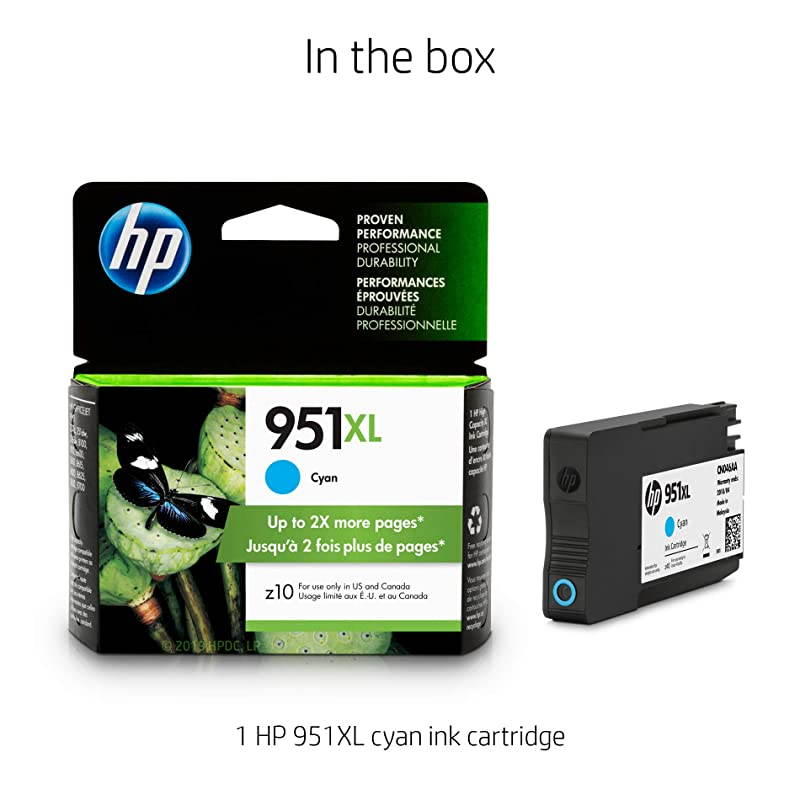 951XL | Ink Cartridge | Cyan | CN046AN