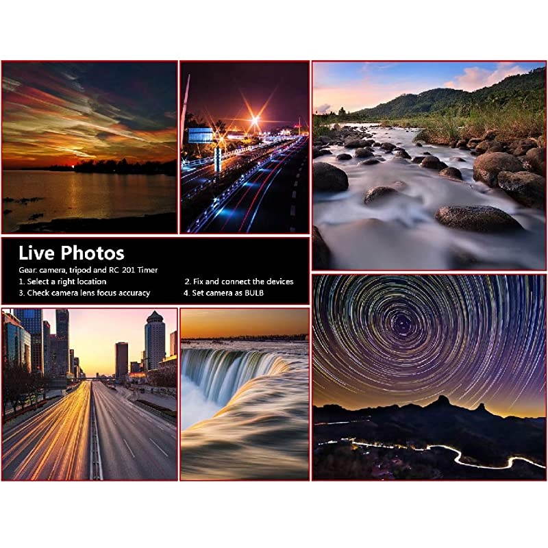 RC201DC2 Wired Shutter Release Control for Nikon D750 D610 Z6 Z7 DSLR Camera