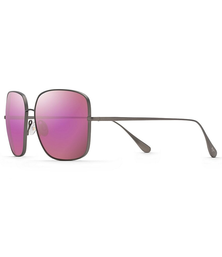 Maui Jim Triton PolarizedPlus2&reg; Fashion Square 61mm Sunglasses
