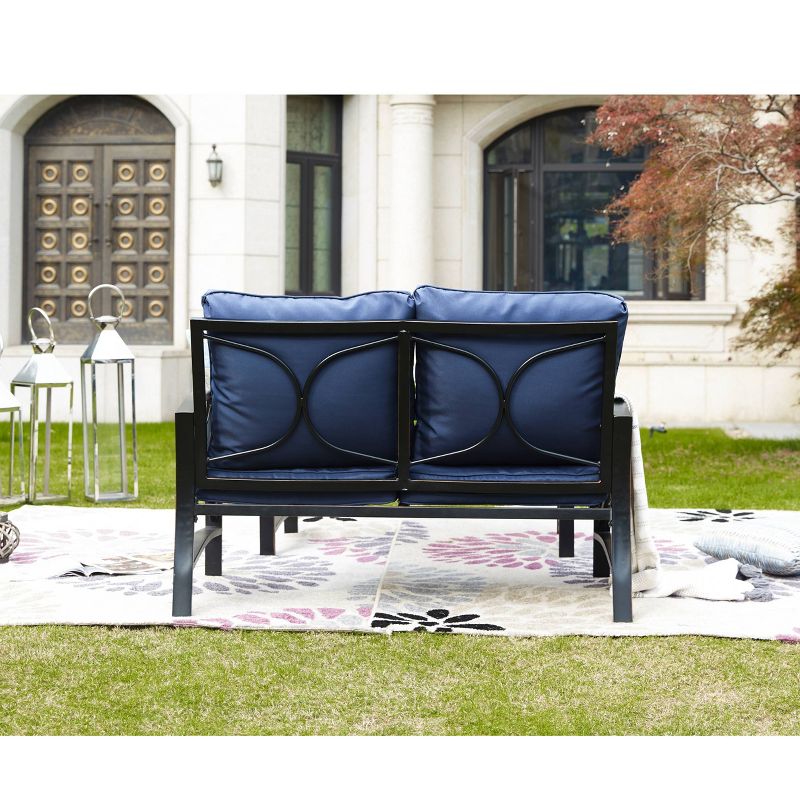 3pc Loveseat Patio Seating Set - Patio Festival