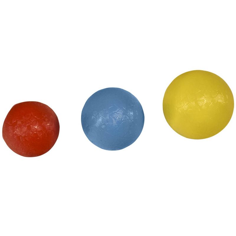 Abilitations Weighted Textured Balls, Assorted Colors, set of 3