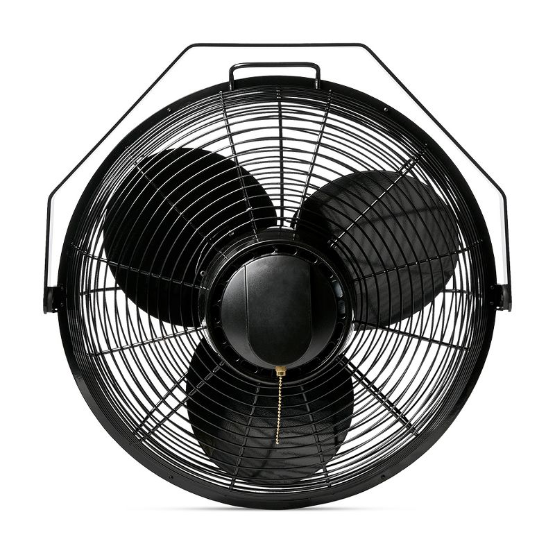Air King 18" 1/6 HP 3-Speed Adjustable Height Floor Fan with Roll-About Stand