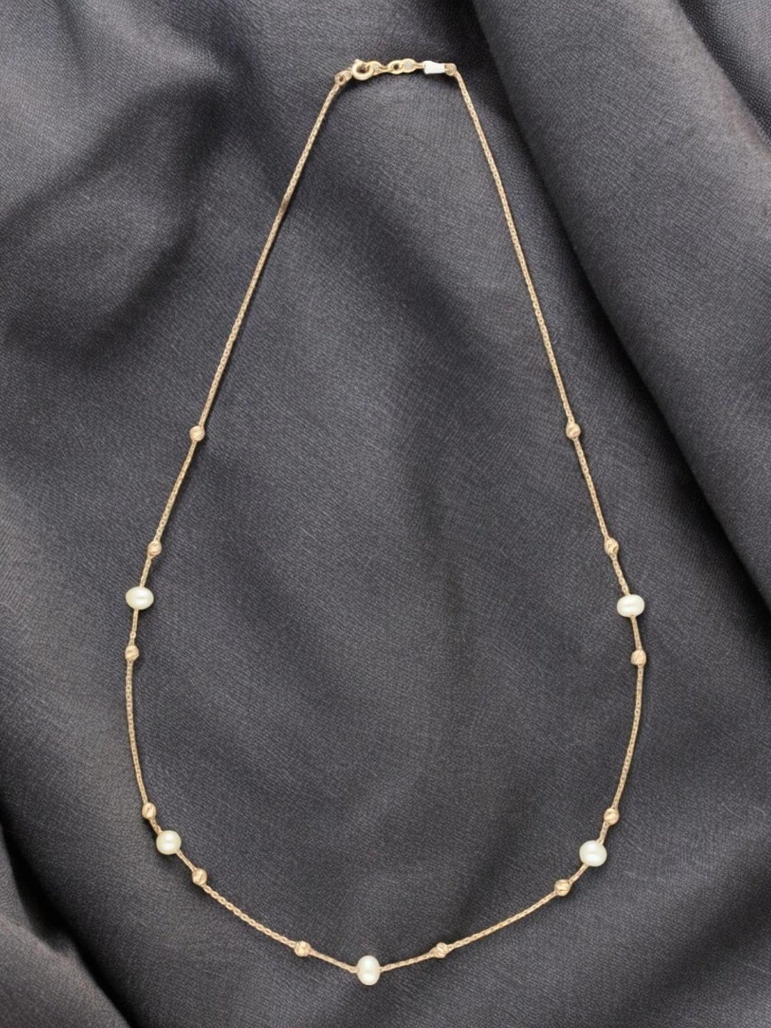 Sri Jagdamba Pearls 18k Jai Designer Gold Chain