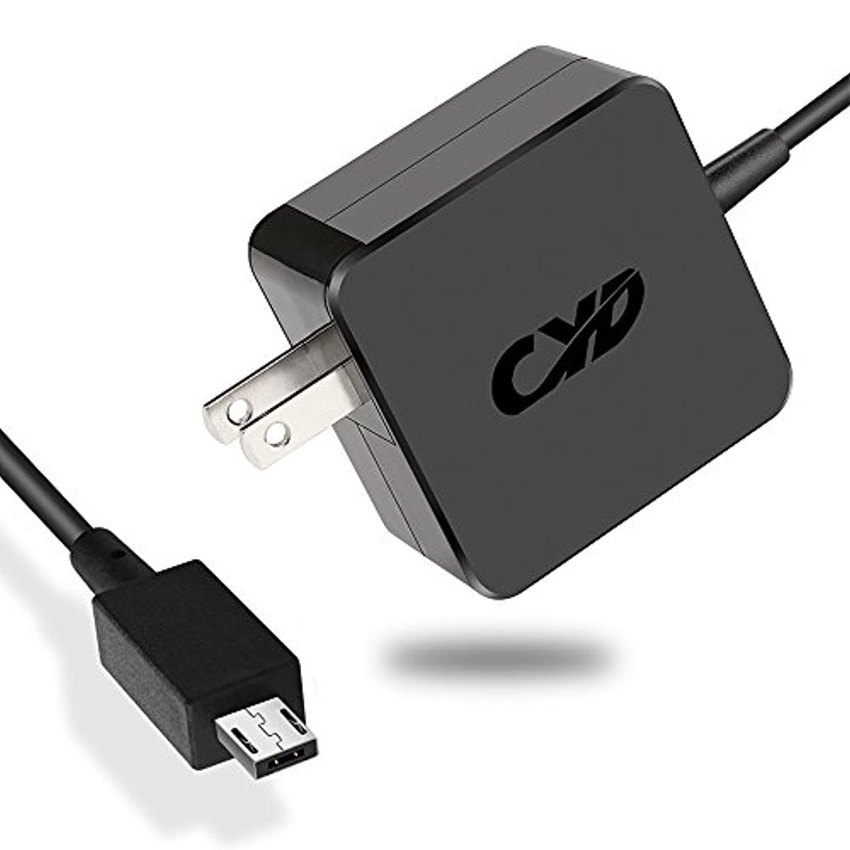 CYD 24W 12V 2A Powerfast Laptop Power Cord Compatible for Asus Charger Chromebook-C201 C201P C201PA Chromebook-Flip C100 C100P C100PA-DB02 ADP-24EW B Power-Cord Extra 8.2 ft AC-Adapter Cable