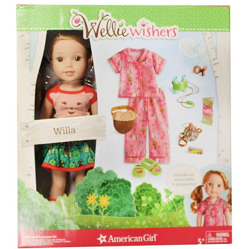 American Girl American Girl WellieWishers 14.5-Inch Willa Doll + Accessory Set