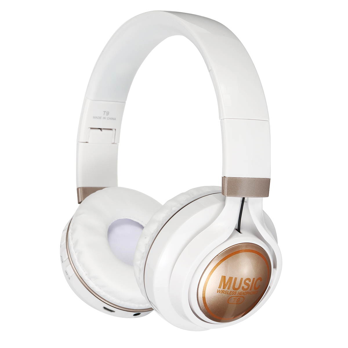 LED Wireless bluetooth Headphone Foldable Stereo Earphones Sports Headset Mic