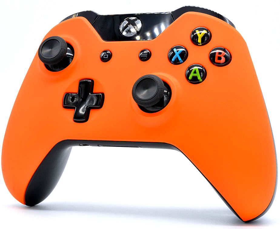 Xbox One Soft Touch Orange CUSTOM Wireless Controller