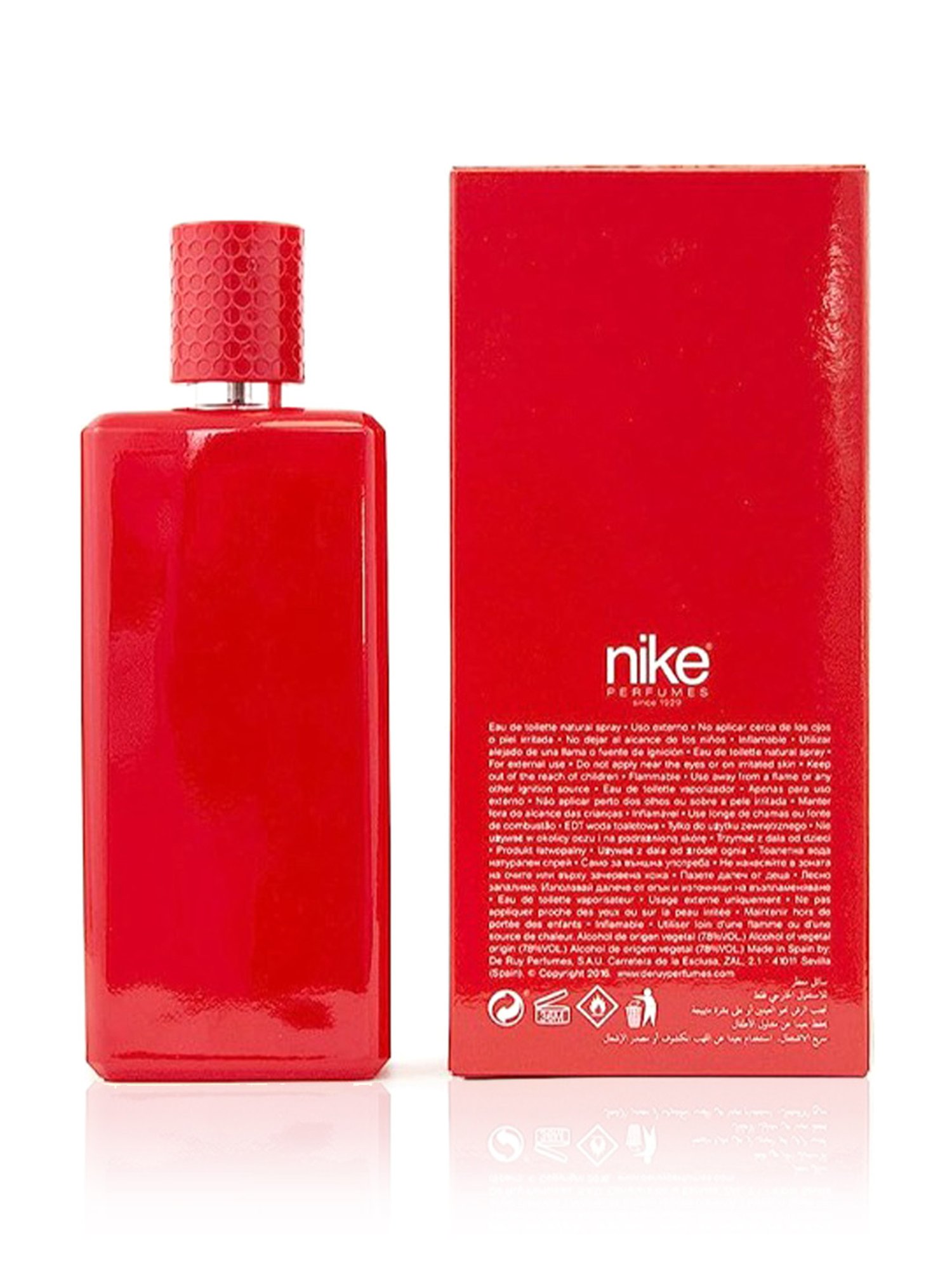 Nike Red Eau de Toilette for Men - 100 ml