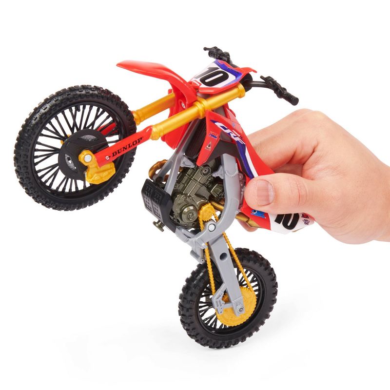 Supercross - 1:10 Scale Die Cast Collector Motorcycle - Justin Brayton