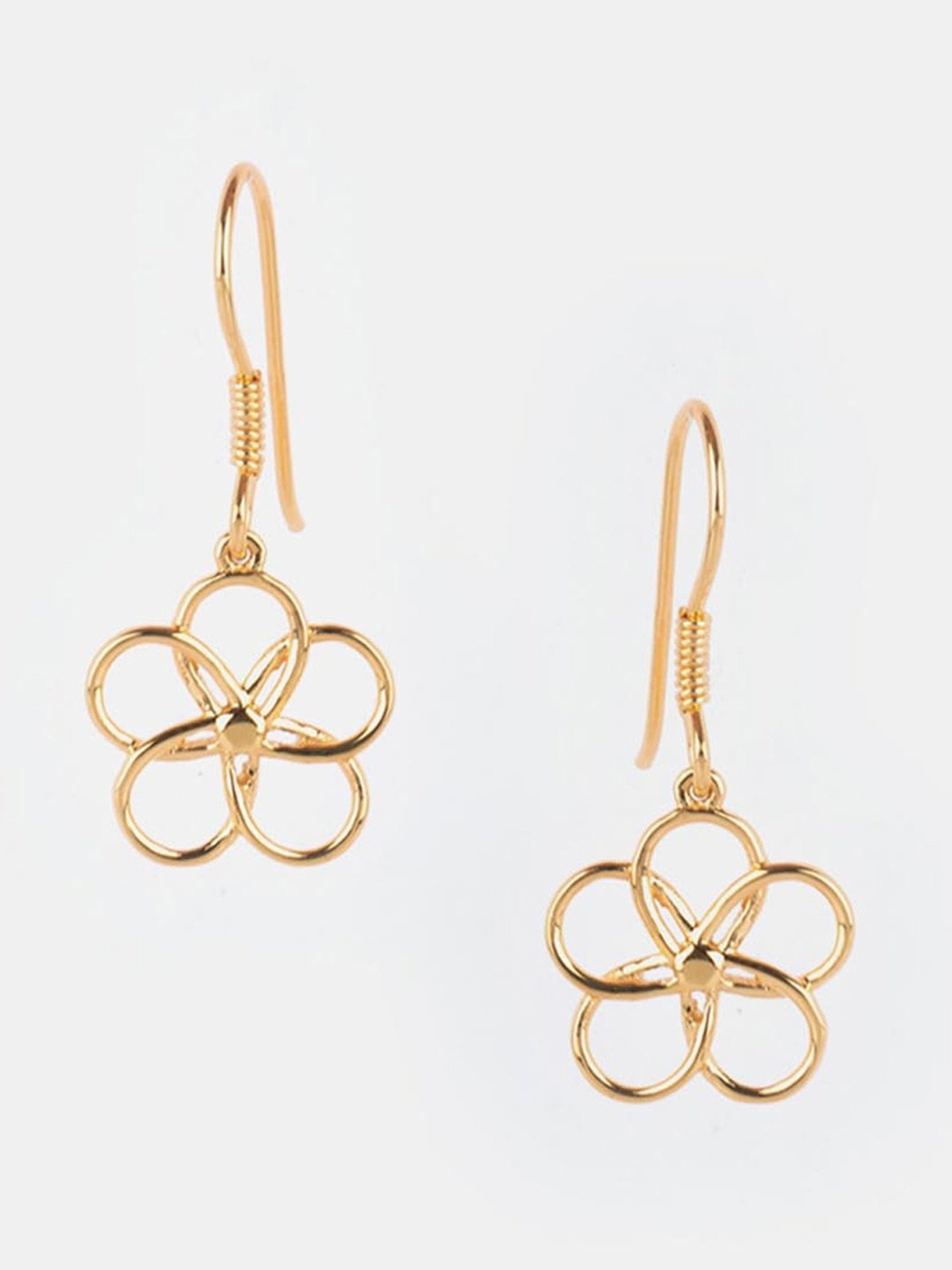 Shaya 92.5 Sterling Silver Springtime Bloom Flower Earrings for Women