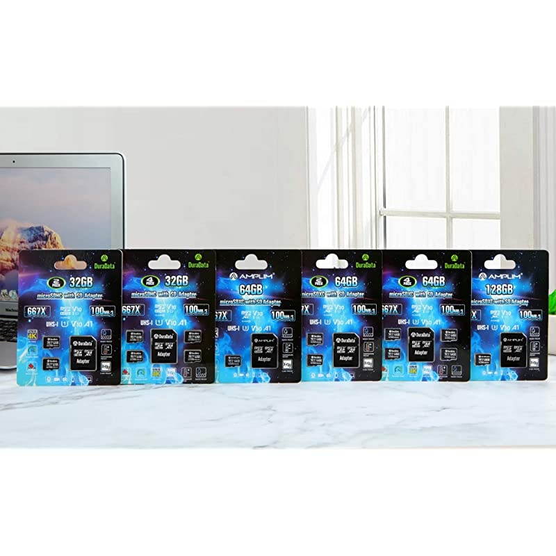 TF Card 32GB Micro SD Card 4 Pack Plus Adapter High Speed 32 GB Class 10 MicroSDHC Micro SDHC Mini SD Memory Card for Nintendo Android Phone Samsung LG Moto GoPro Hero Drone Roku Cameras