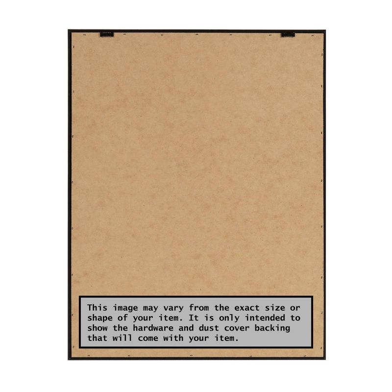 23" x 16" Cornus Kousa Flower Close Up by Jacky Parker Framed Canvas Wall Art - Amanti Art