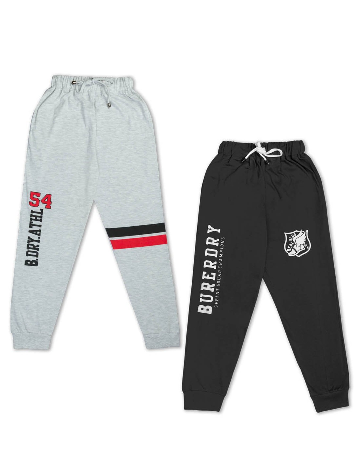 Todd N Teen Kids Multicolor Graphic Print Joggers (Pack Of 2)