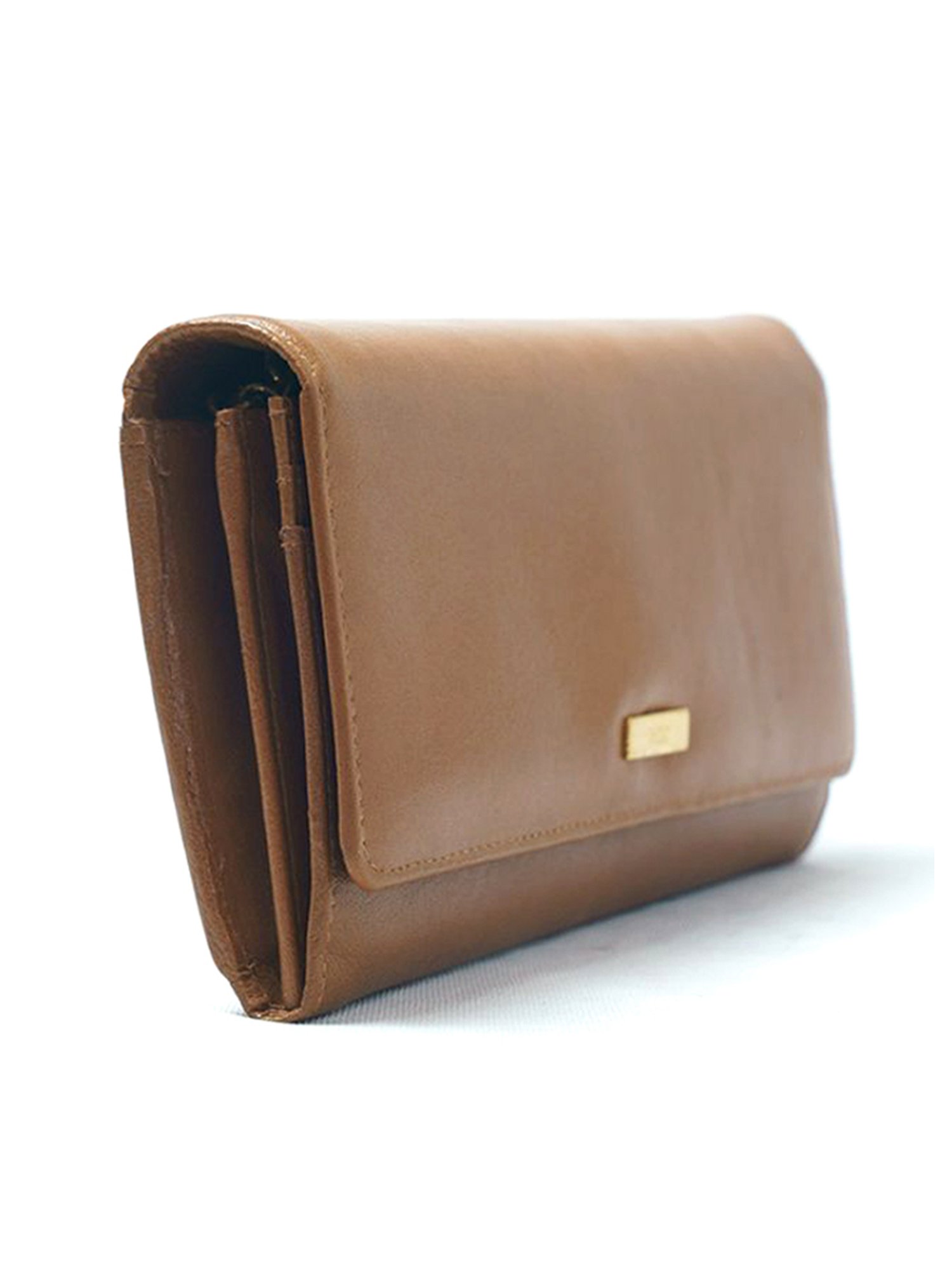 RI2K London Tan Leather Wallet