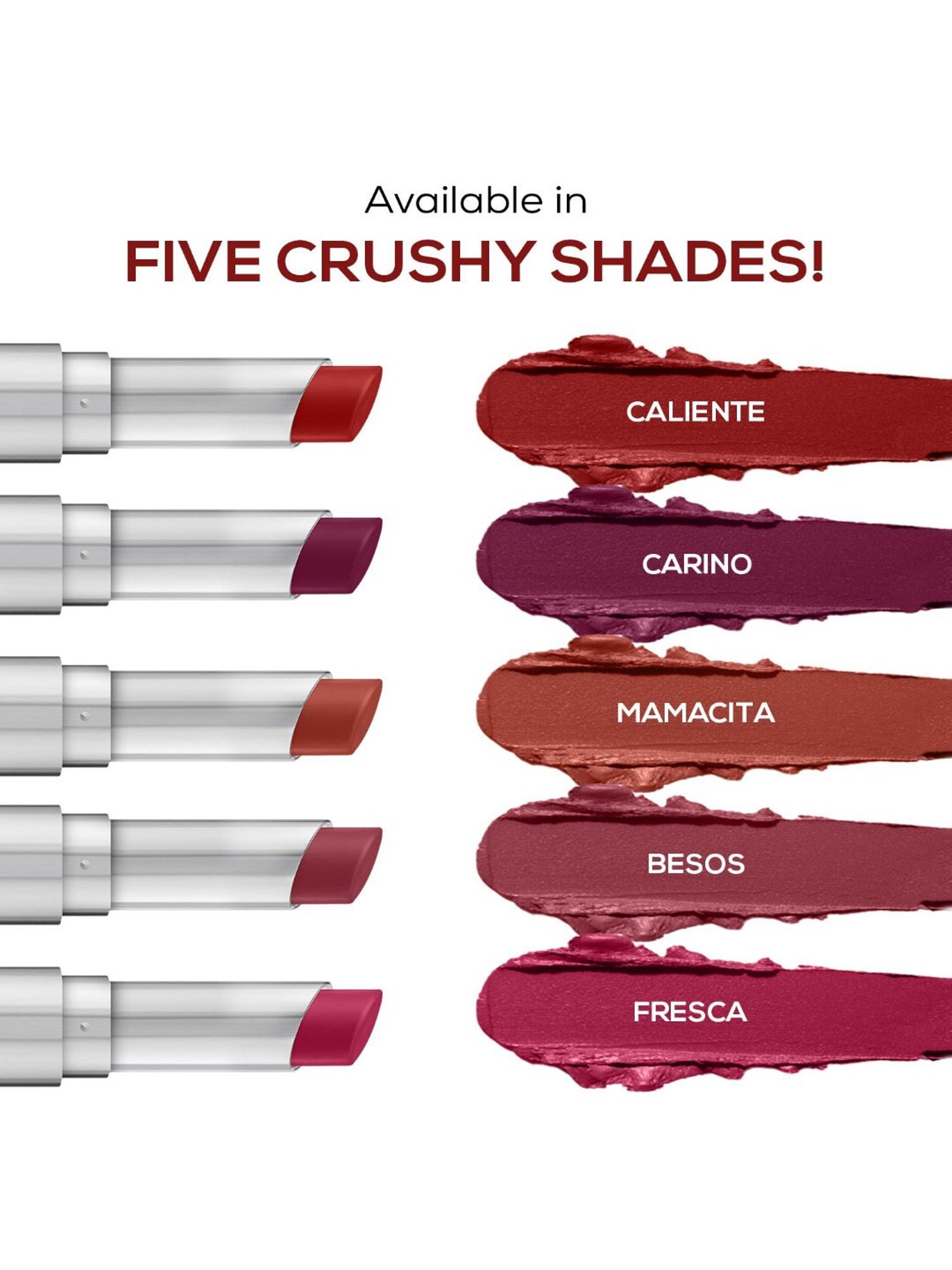 RENEE Crush Lipstick Caliente - 4 gm