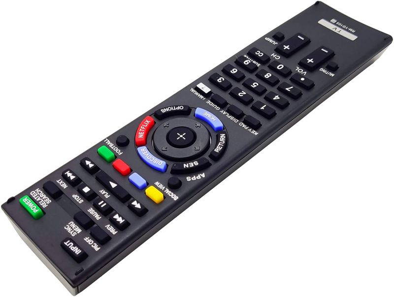 INTECHING RM-YD103 TV Remote Control for Sony KDL-32W700B, KDL-40W580B, KDL-40W590B, KDL-40W600B, KDL-42W700B, KDL-48W580B, KDL-48W590B, KDL-48W600B, KDL-50W700B, KDL-55W700B, KDL-60W590B, KDL-60W600B