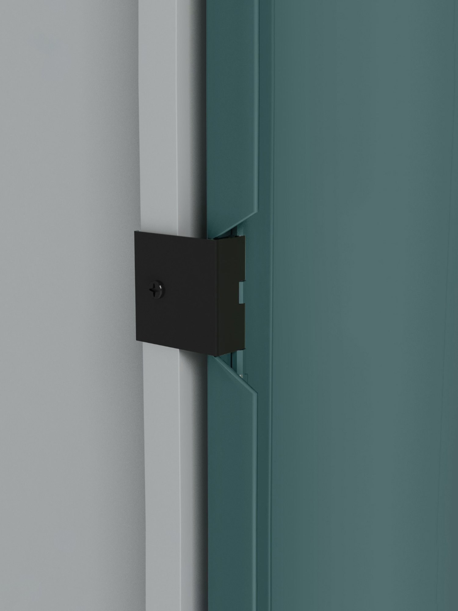 Godrej Interio Slimline 2-Door Steel Almirah, Tex Sea Pine (1-Year Warranty, 1 Locker, 1 Drawer)