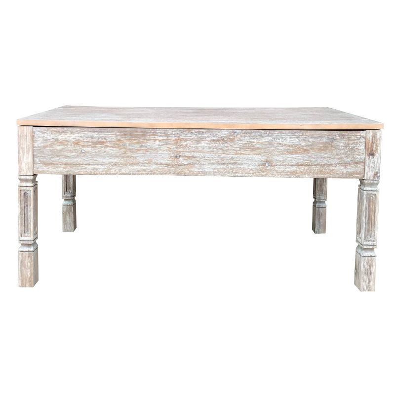 Lift Top Coffee Table Washed Wood - Silverwood