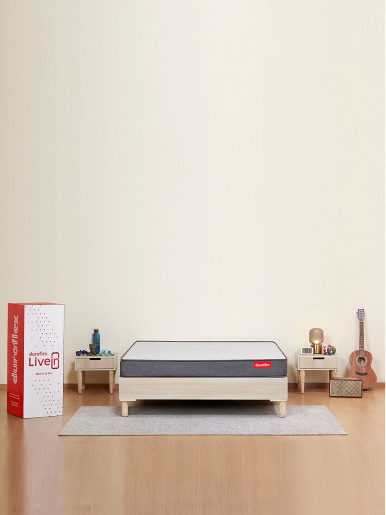 Duroflex LiveIn 2-in-1 Reversible Soft & Firm Foam Single Mattress