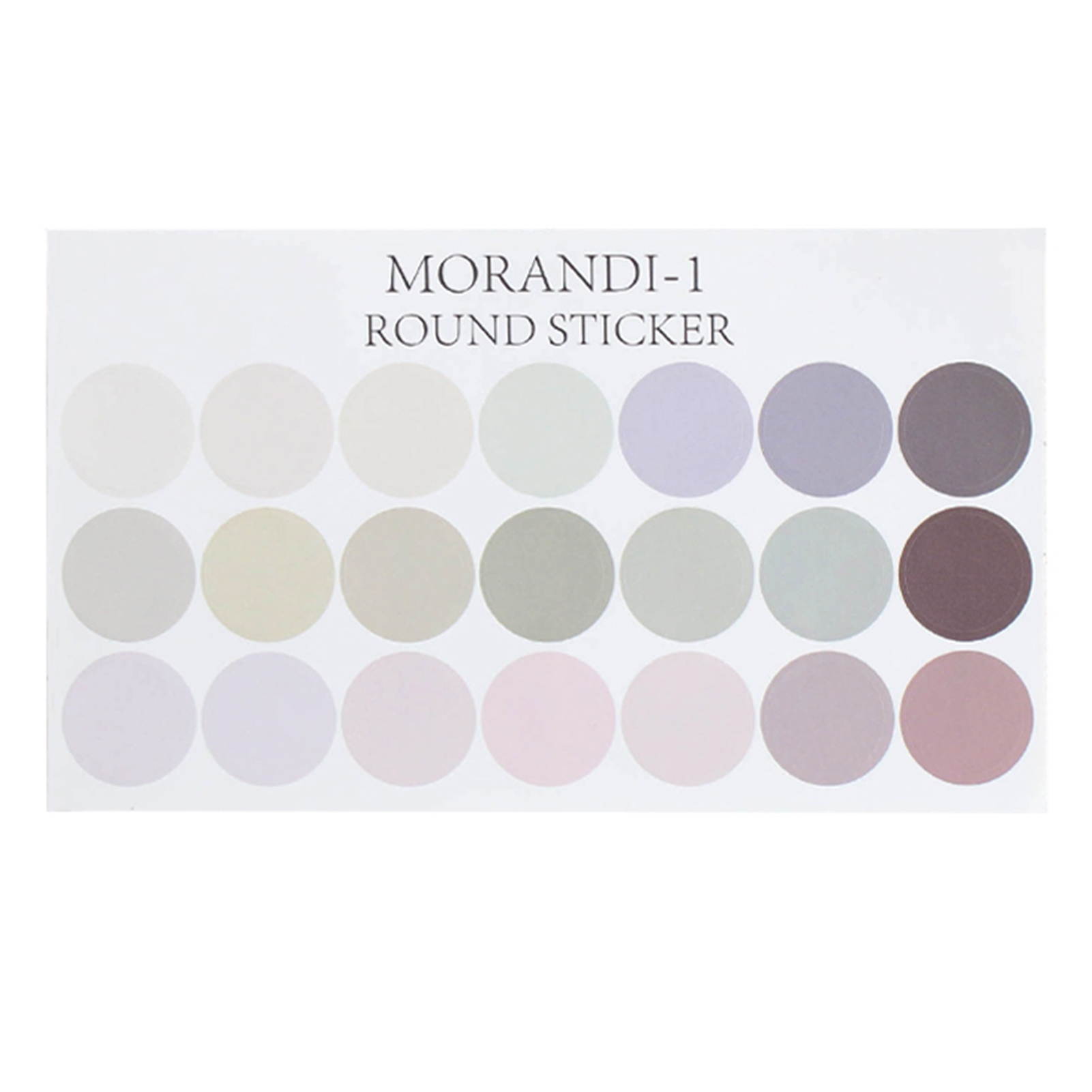 10 Sheets/Pack Colorful Round Sticker Gradient Dot Sticker Decorative Sealing Stickers for DIY Decoration Journal Scrapbook Album Card