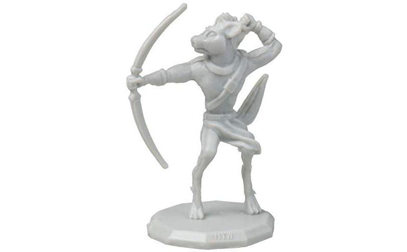 Monster Protectors Painted Fantasy Gnoll Mini Figures for D&D - 1", 8 Pieces