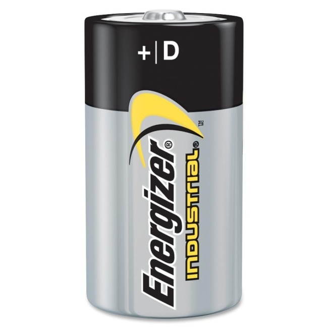 ENERGIZER Industrial 2050mAh 1.5V Size D Alkaline Battery, 12-pack