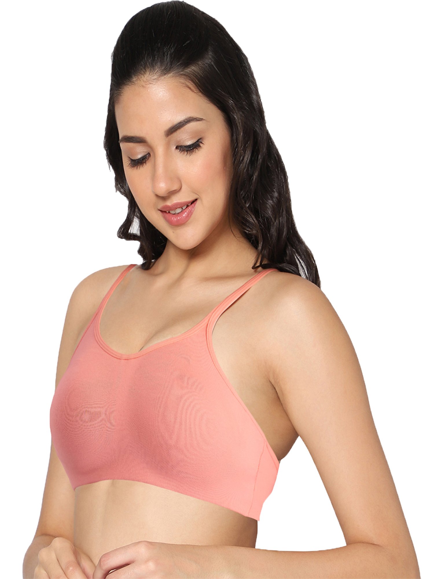 IN CARE Peach Sports Bra