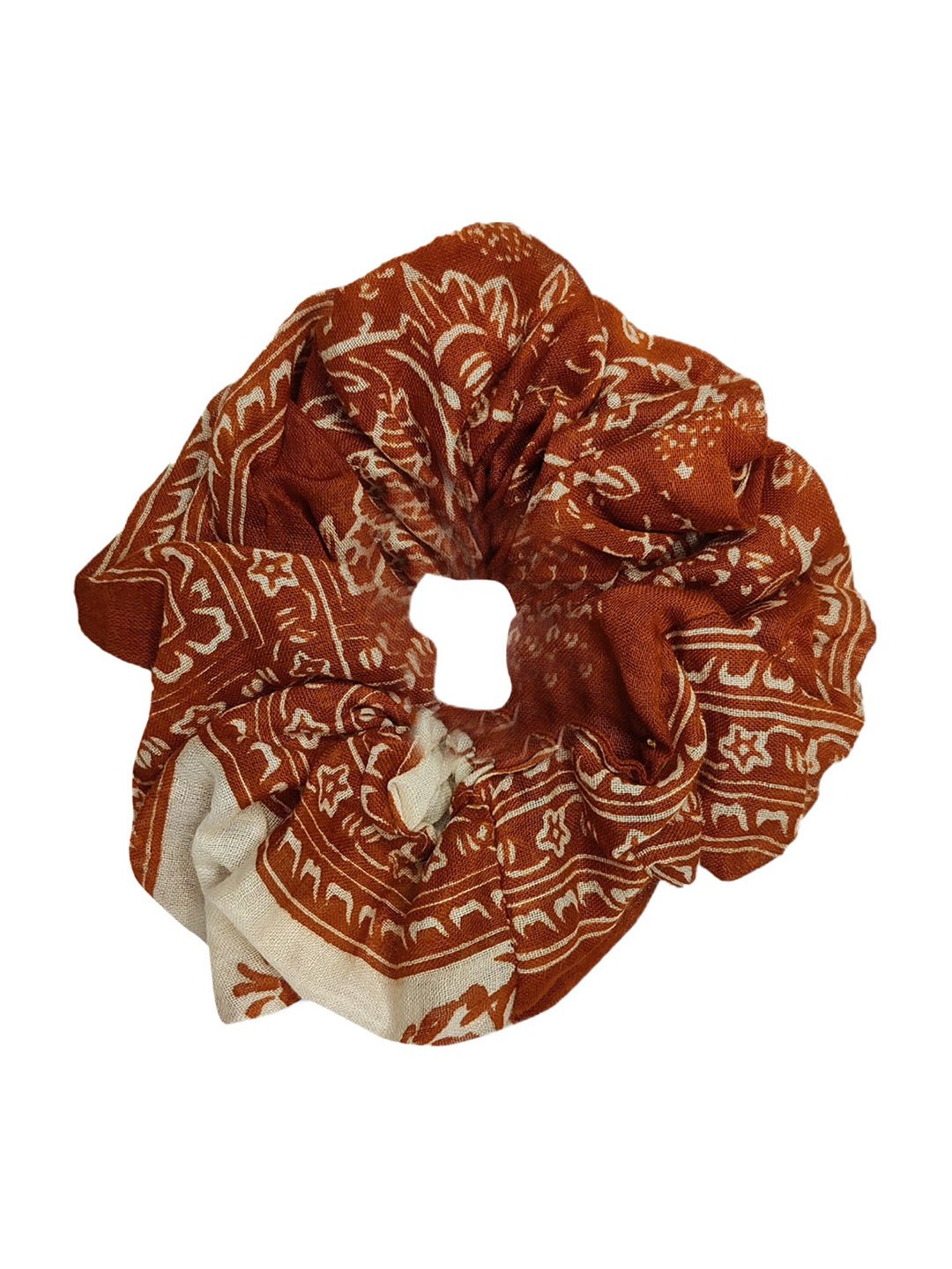 Aditi Wasan Off White Printed Head Bands Pack of 2