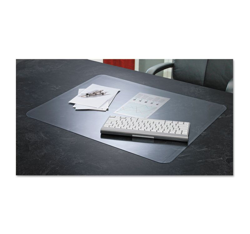 Artistic KrystalView Desk Pad with Microban Matte Finish 36 x 20 Clear 60640MS