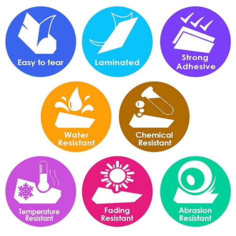 Compatible Color Tz Label Replace for Brother Ptouch Label Maker Tze Tape 12mm 047 Inch Laminated Black on WhiteClearBlue RedYellowGreen for Ptouch D200 PTD210 PTD400 PTD600 6P