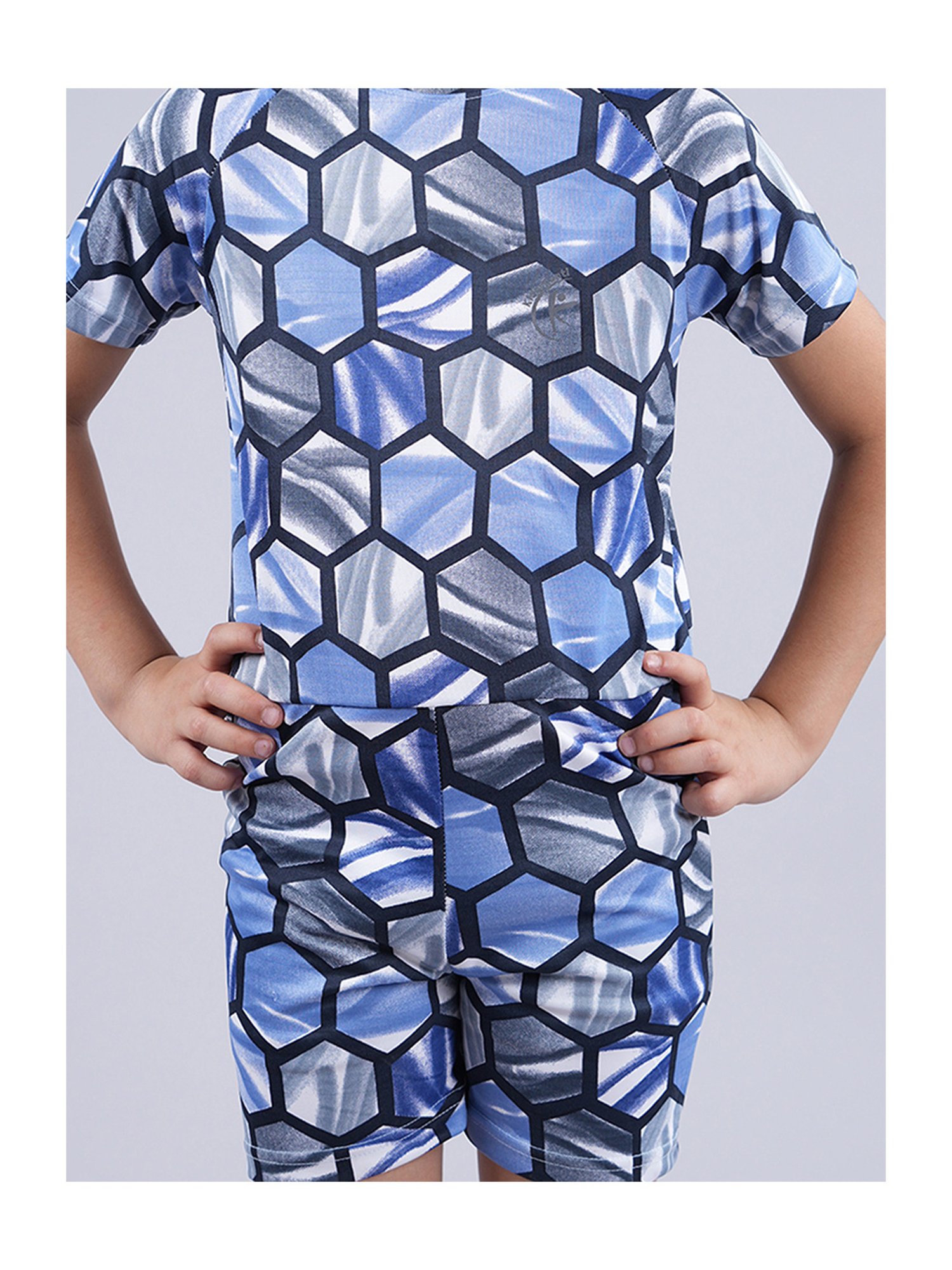 IO Kids Pink Printed Jammers