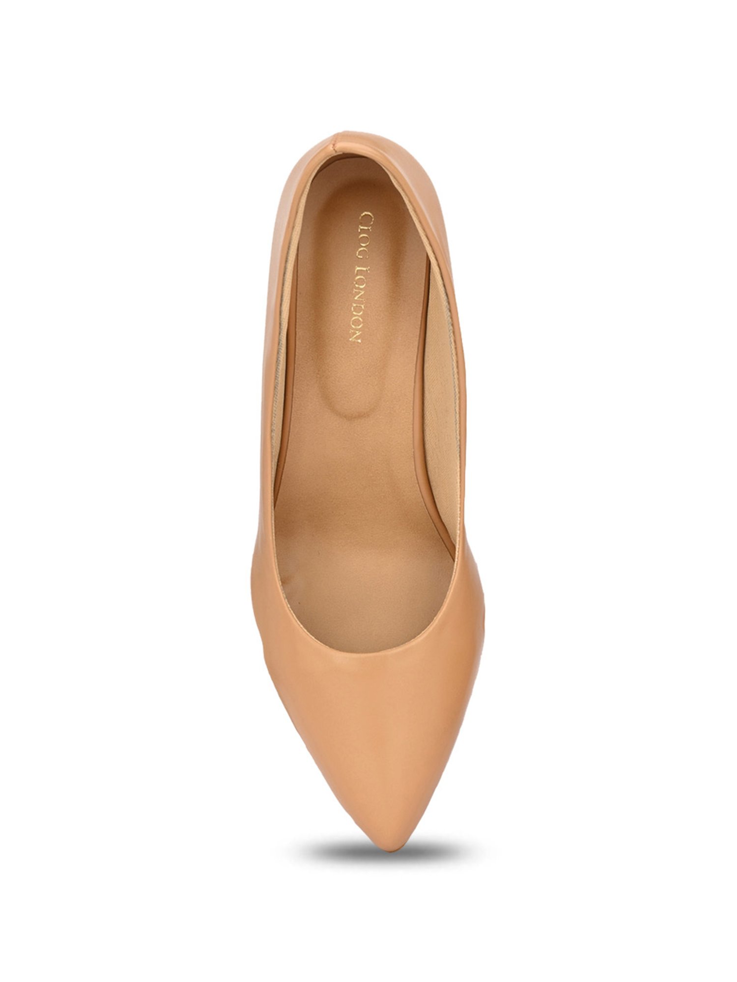 Clog London Women's Beige Casual Pumps