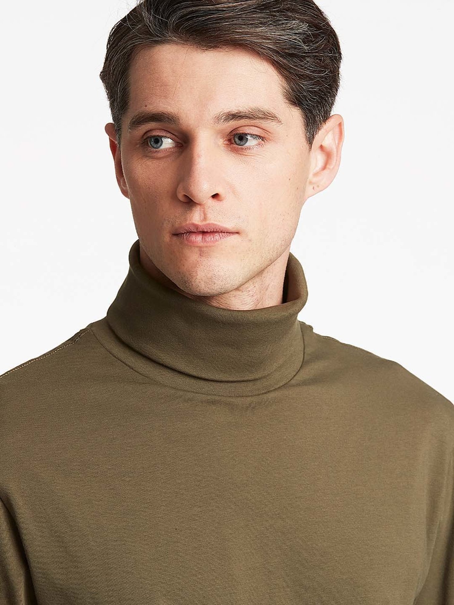 Lindbergh Olive Crew T-Shirt