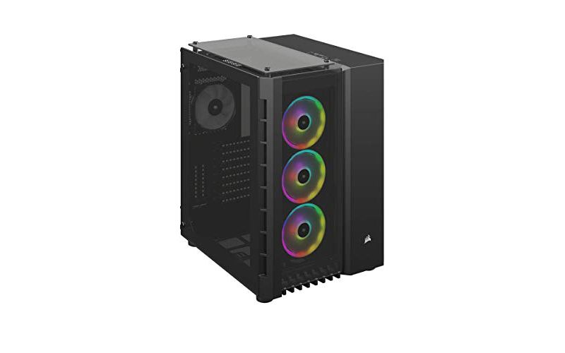 Fractal Design Node 202 Computer Case - Black - 2 x Bay - 1 x 450 W - Power Supply Installed - Mini ITX Motherboard Supported - 7.72 lb