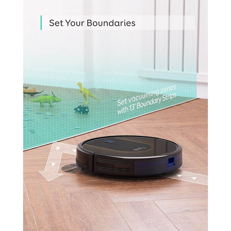 eufy [BoostIQ] RoboVac 30C, Robot Vacuum Cleaner, 1500Pa Suction, Boundary Strips Included, Quiet, Self-Charging Robotic Vacuum