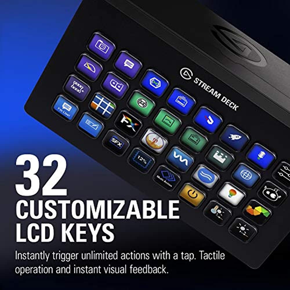 Elgato Stream Deck XL - Advanced Stream Control 10GAT9901