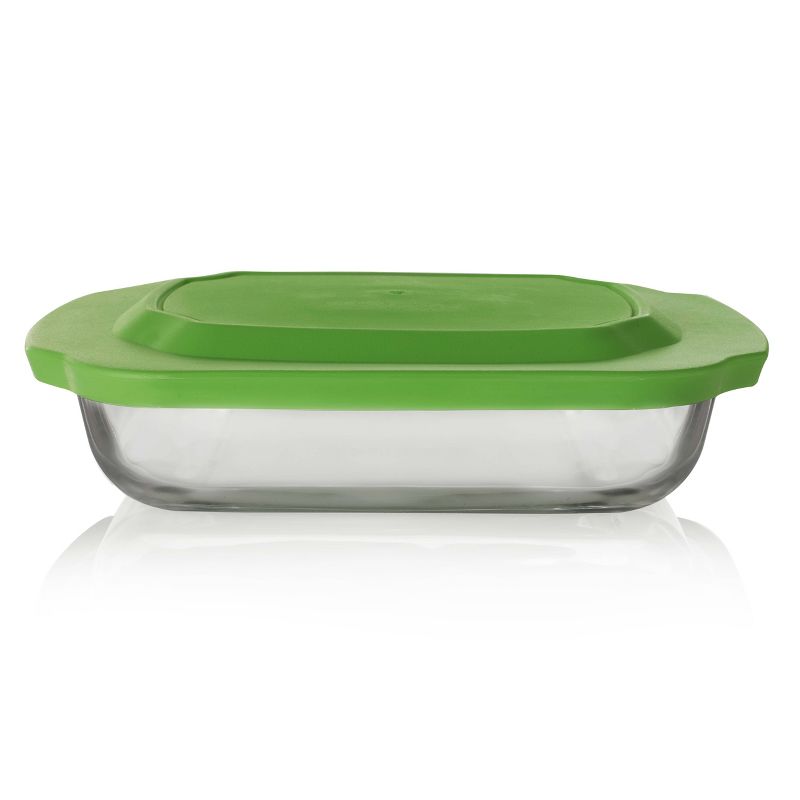 Libbey Baker's Basics 8"x8" Glass Bake Dish with Plastic Lid